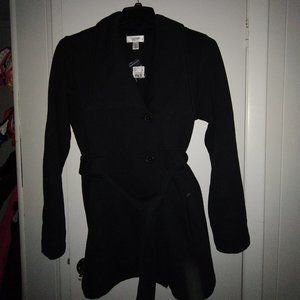 Motherhood Maternity Belted Peacoat BNWT Large
